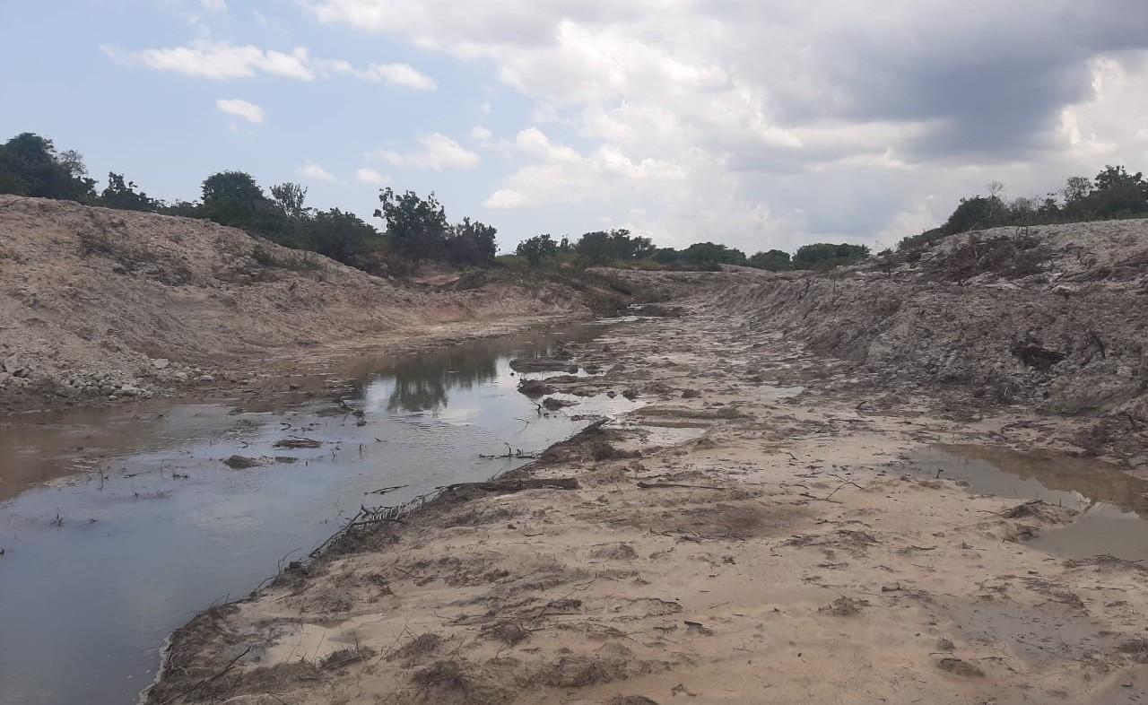 Flood conveyance solution benefiting Tabatinga